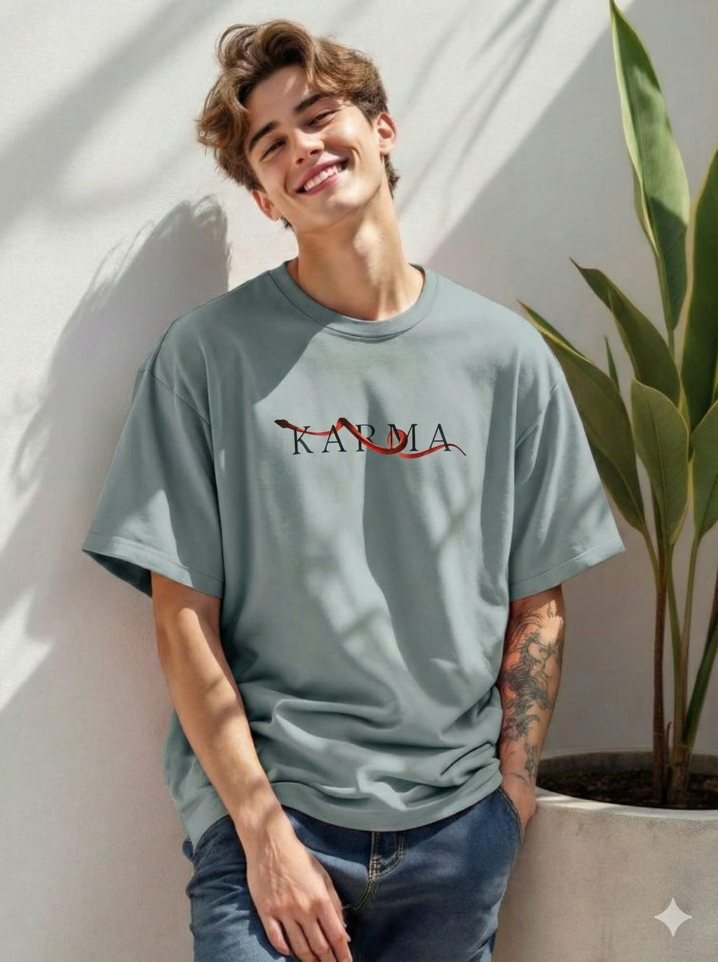 Down Shoulder Tshirt