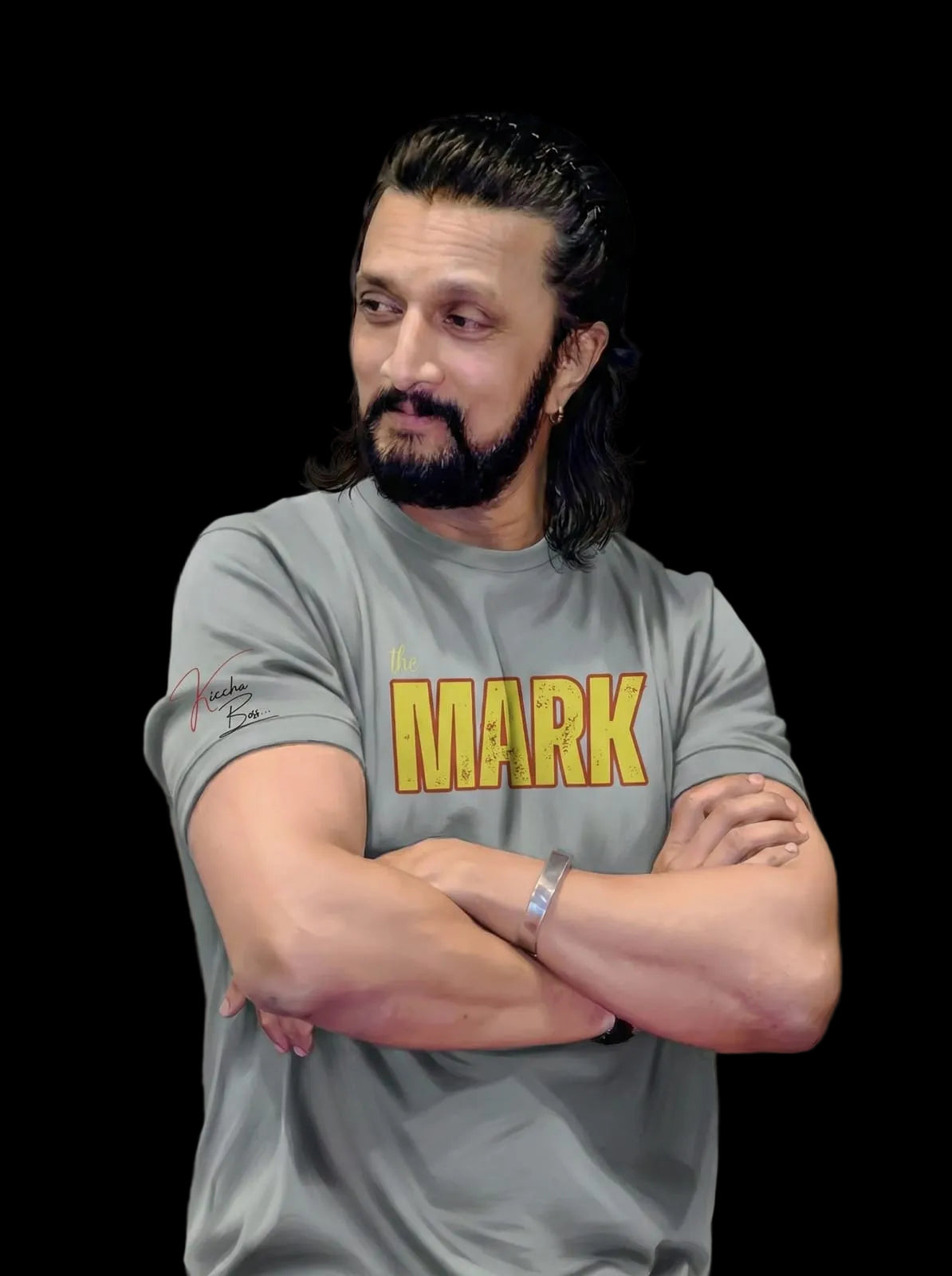 Down Shoulder Tshirt