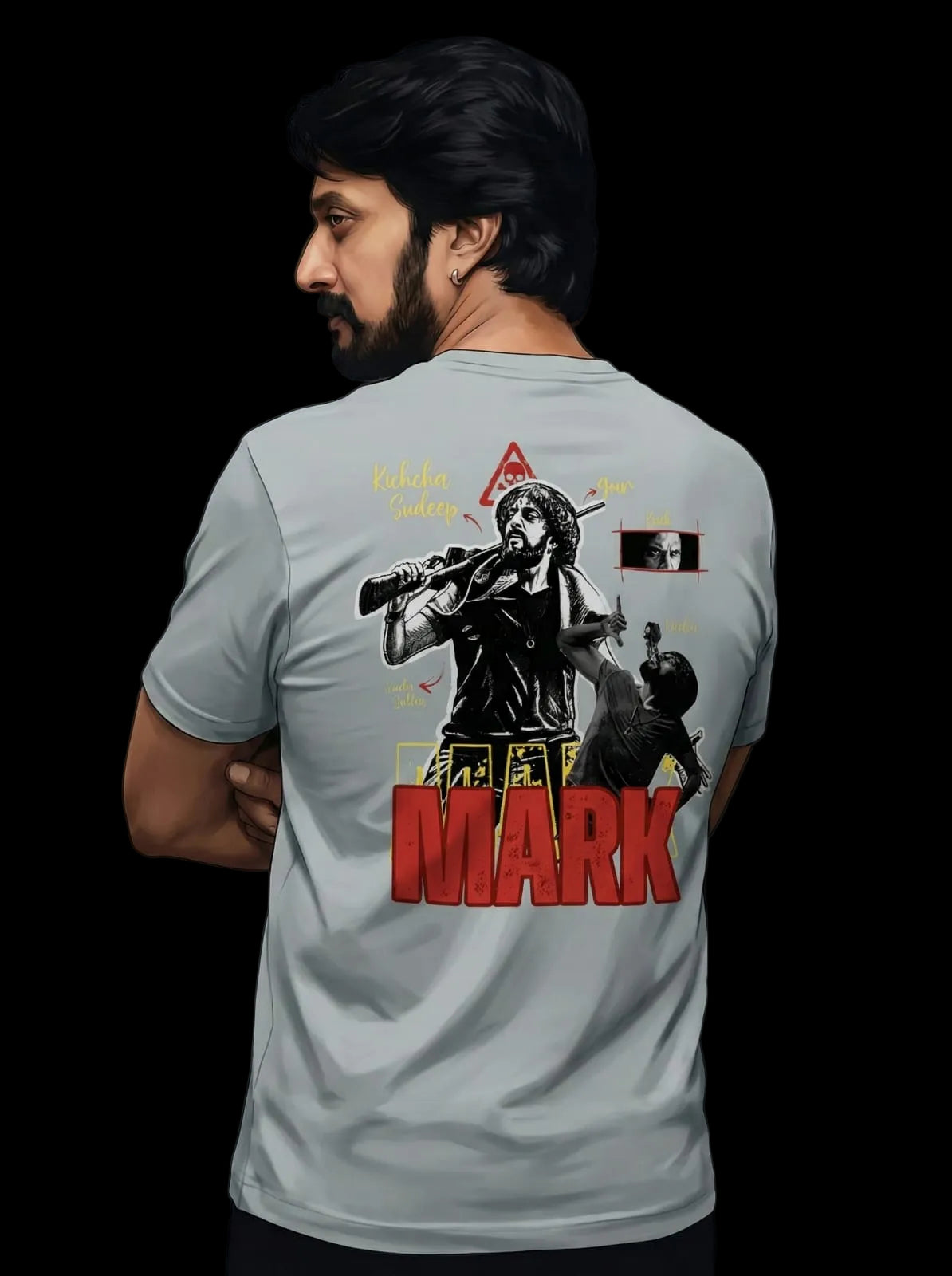 Down Shoulder Tshirt