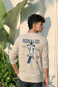 Ronaldo 7 Graphic Long Sleeve T-Shirt – Iconic Football Legend Design
