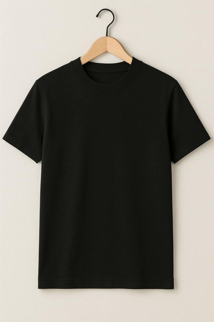Serpent Noir — Minimal Black Tee