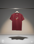 Dragon Shadow Graphic T-Shirt – Maroon